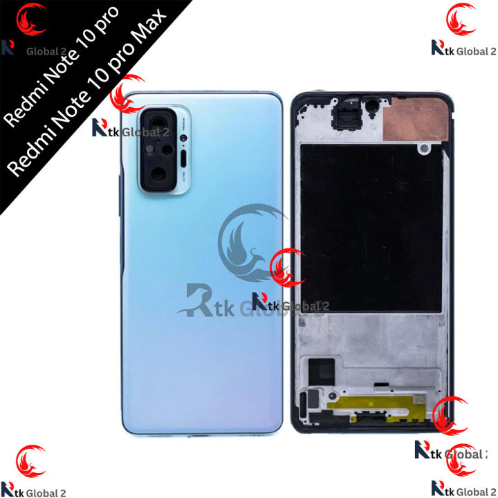 Full  Housing body For Xiaomi Redmi Note 10 Pro / Xiaomi Redmi Note 10 Pro Max / full body