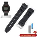 Suitable for Casio SGW-300/400/500 MCW-200H Male Resin Silicone Watch Strap Accessories.