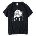XIN YI Men's Casual High Quality 100% Cotton T-shirt Tops Kawaii Hunter X Hunter Tshirt Killua Zoldyck T-shirt Anime Tee Shirt. 