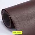 Self-Adhesive 50x137cm DIY Self Adhesive PU Leather Repair Patches Fix Sticker for Sofa Car Seat Table Chair Bag Fabric Stickers. 