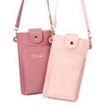 Large Capacity Mobile Phone Clutch Bag Wallet Women Touch Screen Shoulder Bag Ladies Purse Card Holder Crossbody Bags Mzea. 