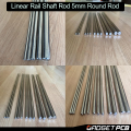 Linear Rail Shaft Rod 5mm Round Rod Length 200mm  / 8 Inches 5mm Rod Motion Guide Chrome Plated CNC 3D Printer. 