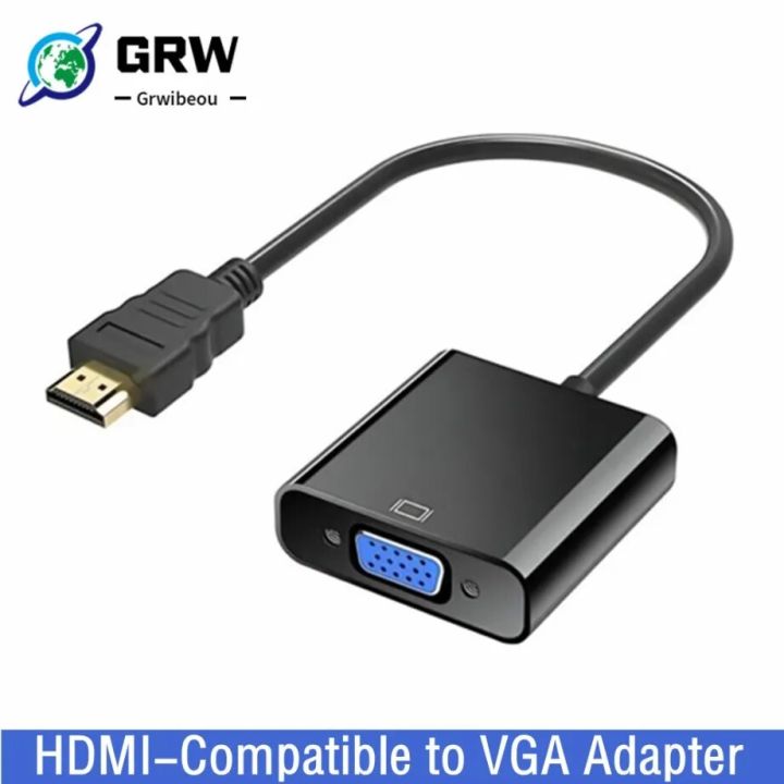 HDMI To VGA Converter Adapter – Black