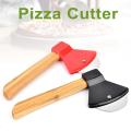 Exclusive Pizza Cutter ( Wooden  Handle ) - 1 Piece. 