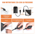 19-Piece Car Kit Lock Pick Set Tool Kit Equipped with Stainless Steel Long-Distance Fastener, Non-Destructive Wedge, Gas Wedge Pump.