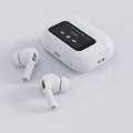 Airpods A9 Pro 2 ANC/ENC With Screen Display  Dobble Dark Touch Control Noise Reduction Long Battery Bluetooth Headphone. 