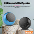 【Ready Stock+FREE Shipping+COD】 Sony M3 Bluetooth speaker mini speaker wireless speaker mini audio smart portable bluetooth speaker bass small speaker tiny. 