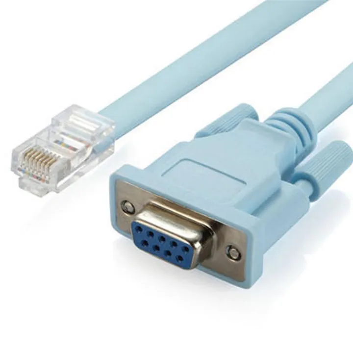 COM Port Serial Female Rolr Routers Network Adapter Cable 1.8M | Daraz ...