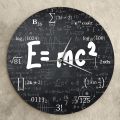 Tory of Relativity Math Formula Wall Clock Scientist Physics Teacr Gift School Clroom Decor. 