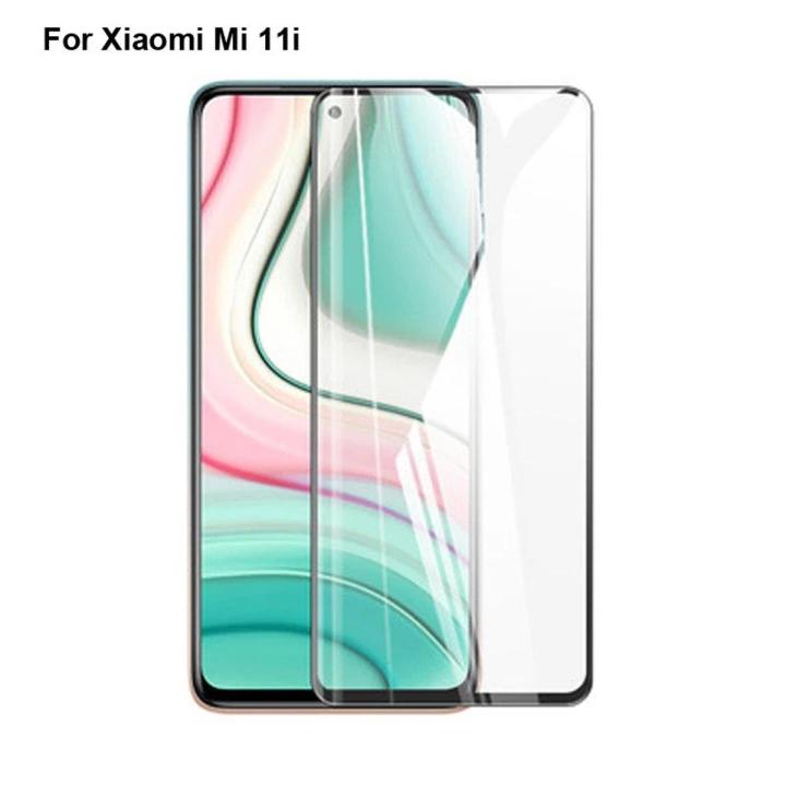 For Xiaomi Mi 11i HyperCharge Full Glue Tempered Glass Screen Protector Transparent