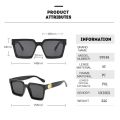 Square Sunglasses Men Luxury Brand Designer Men Eyeglasses Luxury Retro High Quality UV400 Gafas De Sol Hombre. 