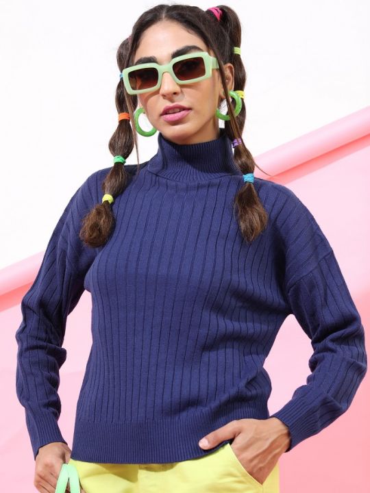 Pantoneclo Premium Women's High Neck Sweater / Cardigan / Pullover