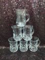 Transparent Tea Cup Set. Coffe Cup Set .6 Pcs Set- W07 - Coffee Mug.