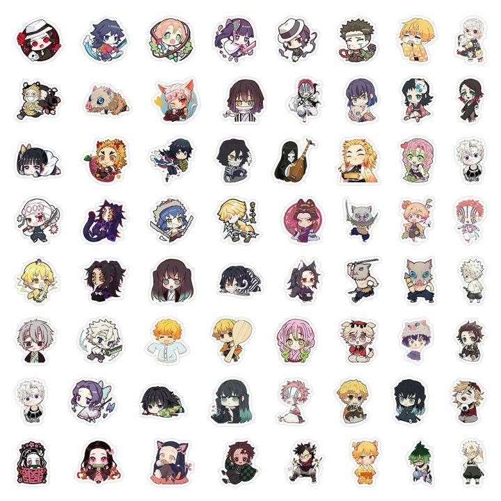 10/30/60pcs%20Cute%20Cartoon%20Anime%20Demon%20Slayer%20Anime%20Stickers%20Decoration%20Laptop%20Phone%20Suitcase%20Notebook%20Label%C2%A0Stationery%20Sticker%20-%20Image%203