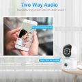 6MP WiFi IP Camera Dual Lens Dual Screen Baby Monitor Home Security Camera PTZ Auto Tracking CCTV Video Surveillance iCsee. 