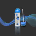 Premium 750ML Sports Water Drinking Bottle Streen Plastic Primary Rubber Raw.