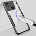 4 In1 POCO M6 Pro Shockproof Phone Case for POCO M6 Pro 4G Camera Lens Glass Screen Protector.