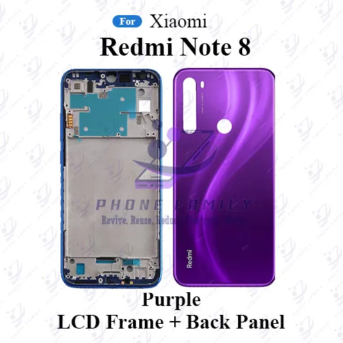 ForXiaomi%20Redmi%20Note%208%20Full%20Body%20Housing%20(LCD%20Frame%20+%20Back%20Panel%20Without%20Camera%20Glass%20)%20-%20Image%204