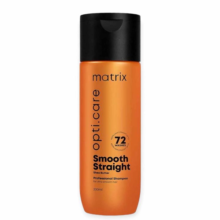 Matrix Opti Care Smooth Straight Shea Butter Shampoo 200Ml Shampoo 