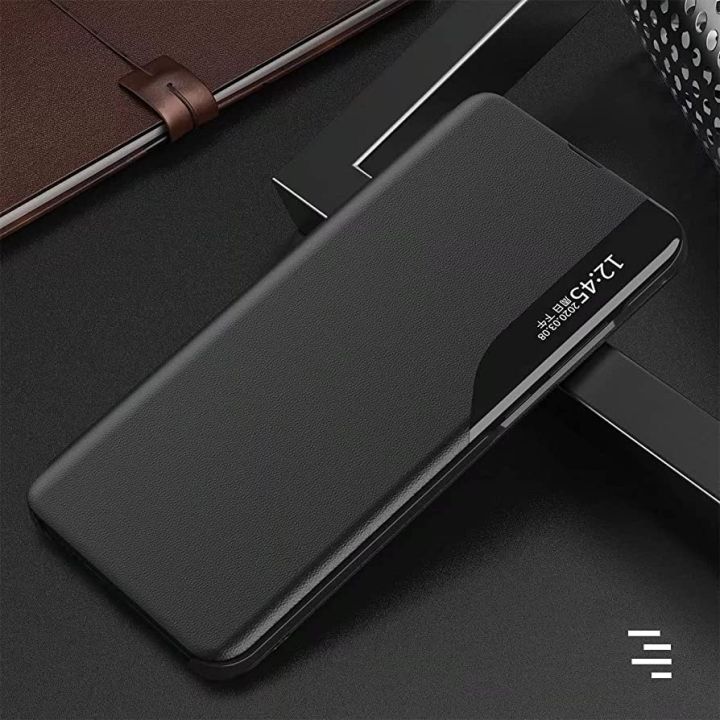 Flip%20Cover%20For%20Samsung%20Galaxy%20S9%20Plus%20Galaxy%20S9+%20Smart%20View%20Flip%20Case%20Luxury%20Magnetic%20Leather%20Kickstand%20Window%20Shockproof%20Flip%20Cover%20-%20Image%206