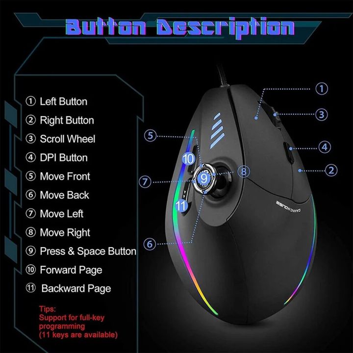 BOW%20Wired%20Gaming%20Mouse%20Programmable%2012%20Buttons%20RGB%20Mouse%20for%20Gamer%20Desktop%20Laptop%20PC%20Ergonomic%20Vertical%20Mouse%20Joystick%2010000DPI%20-%20Image%206