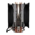 SNOWMAN CPU Cooler Master 5 Direct Contact Heatpipes freeze Tower Cooling System CPU Cooling Double Fan with PWM 2 Fans.