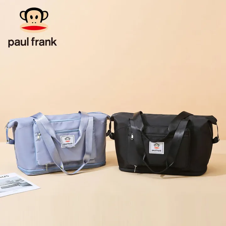 Paul%20Frank%20Foldable%20Travel%20Bag%20Women's%20Short-Distance%20Portable%20Large%20Capacity%20Gym%20Bag%20Pending%20Storage%20Business%20Travel%20Luggage%20Bag%20-%20Image%205
