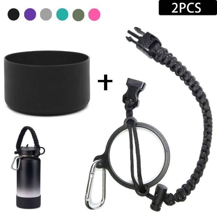 Aquaflask%20Accessories%2014oz/18oz/22oz%201%20Set%20Aqua%20Flask%20Silicone%20Boot%20with%20Paracord%20Rope%20Set%20Aquaflask%20Rubber%20Cover%20for%20Aqua%20Flask%20Water%20Bottle,%20Durable%20Aquaflask%20Paracord%20Handle%20with%20Safety%20Ring%20Super%20Protective%20Silicon%20Boot%20for%20Aquaflask%20-%20Image%204