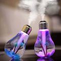 Air humidifier light bulb humidifier portable desktop LED 7 color night light humidifier (Multi Color). 