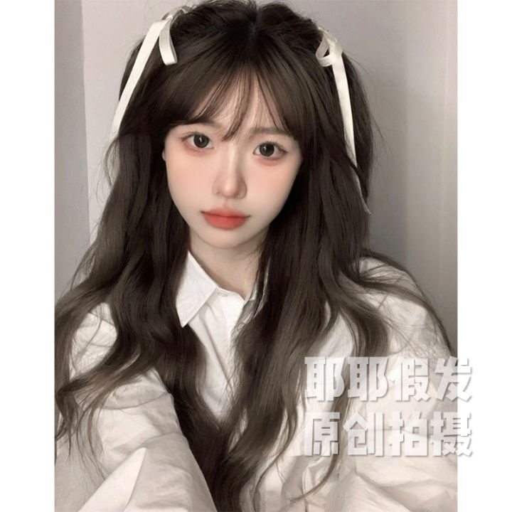 Cross%20Border%20Wig%20Female%20Long%20Hair%20Natural%20Long%20Curly%20Hair%20Lolita%20Round%20Face%20Full%20Head%20Cover%20Wig%20Korean%20Style%20Egg%20Cone%20Big%20Waves%20-%20Image%203