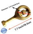 Cast iron gas burner table gas stove, Long 7.7 Inch, Round 3.9 Inch. 