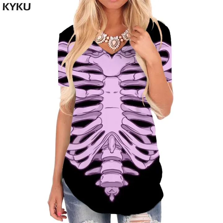 KYKU%20Rose%20Flower%20T%20Shirt%20Women%20Flowers%20V-neck%20Tshirt%20Romantic%20Shirt%20Print%20Red%20Funny%20T%20shirts%20Womens%20Clothing%20Summer%20Casual%20Tops%20-%20Image%203