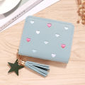 IELGY fashion all-match simple love zipper coin purse for women.