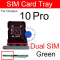 Replacement Dual Sim Tray Card Holder for OnePlus 10 Pro Sim Slot 1+10 Pro. 