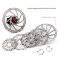6 Inches 203mm/180mm/160mm/140mm MTB Mountain Bike Rear Wheel Parts Rotor Disc Brake Replacement Bicycle Accessories.