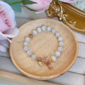 Chinese Cat Eye Stone Beaded Bracelets for Women Crystal Stone Flower Charm Bracelet Strawberry Crystal Bead BraceletJewelry.