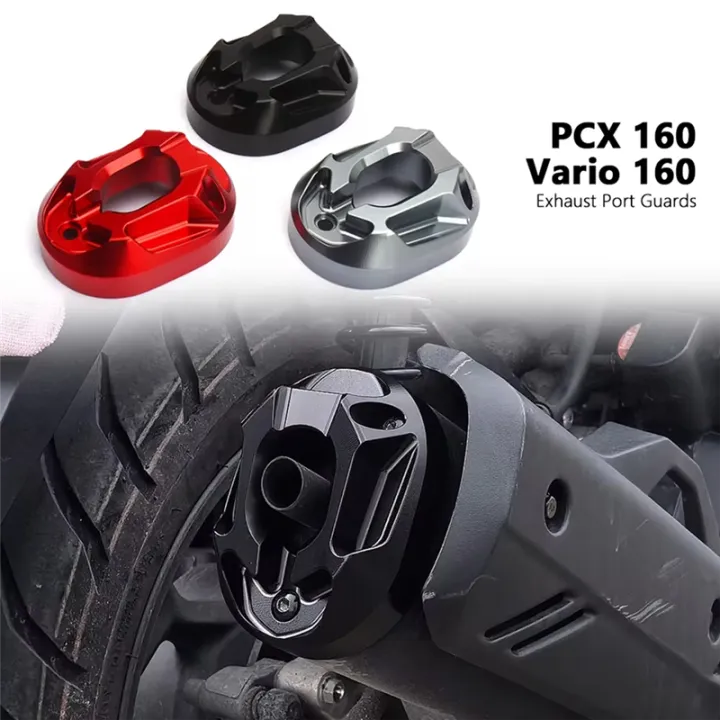 Motorcycle%20Exhaust%20Pipe%20Cover%20Tail%20Protector%20Anti-Scald%20Guard%20Cap%20for%20PCX160%20PCX%20160%202021-2024%20Titanium%20-%20Image%203