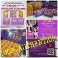 ALADA soap fast whitening&aura for Face and body -160g (Thailand ). 