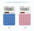 Pocket Mini Small Calculator Calculatrice Taschenrechner Calculadora Cute 12 Digits Solar Colorful Mini Calculators.