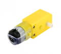 YELLOW Plastic Gear Motor DC 3V 6V 130RPM Gear Motor Dual Shaft Smart Robot Car TT Gear Motor Double Shaft Dual Axis Geared TT Motor For Smart Robot Car Toys Electrical Circuitry & Parts - dc motor. 