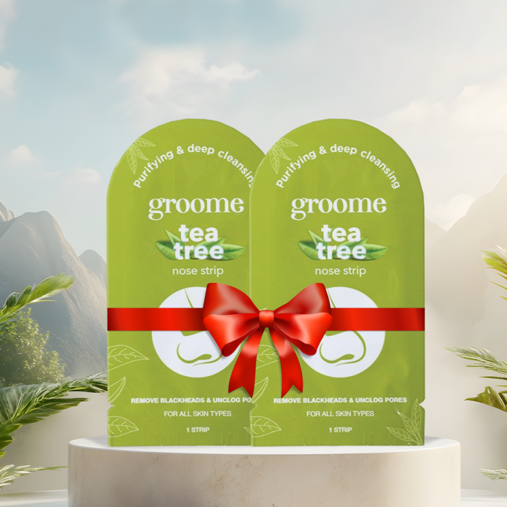 Groome Tea Tree Purifying & Deep Cleansing Nose Strip (2pc combo)