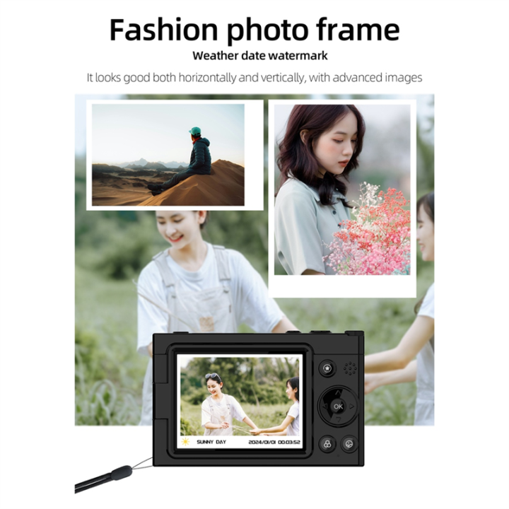 HD%20CCD%20Digital%20Camera%204K%20Autofocus%20LENS%2064MP%20Digital%20Video%20Camera%2028X%20Zoom%20Compact%20Point%20and%20Beauty%20Camera%20Black%20-%20Image%2010