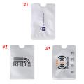 Prevent Scanning Anti Theft Rfid Blocking Card Protector Sleeve. 
