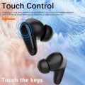 【FUPANG】Tinzzi TWS willless Bluetooth 5.3 earphones bass control mini in-ear earbuds HD call headset with mic. 