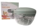 EOTIA Food Processor Manual Shredder Vegetable HAND Cutter Chopper 3 Blades. 