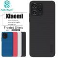 Nillkin ( Xiaomi Redmi 12 4G, 5G, ) Super Frosted Shield Matte cover case for Xiaomi Redmi 12 4G, 5G, Redmi Note 12R 5G, Xiaomi Poco M6 Pro - Black. 