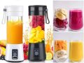 Mini USB Rechargeable Portable Electric Fruit Juicer 6 blades- Smoothie Maker - Blender. 