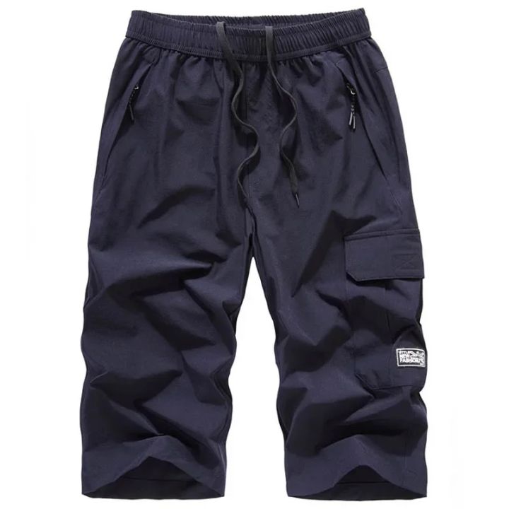 Men's%20Summer%20Quick%20Dry%203/4%20Pants%20Lightweight%20Capri%20Shorts%20Hiking%20Fishing%20Travel%20Casual%20Cargo%20Shorts%20Pants%20Men%20Gym%20Shorts%207XL%208XL%20-%20Image%202