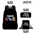 Game peripherals: Alphabet Lore, school bag, alphabet legend, backpack, shoulder bag, pencil case, backpack three-piece set.