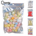 Qiunery 50 Pcs Easter Eggs, Reusable Easter Eggs, Colorful Mini Easter Eggs, DIY Easter Ornaments, Foam Easter Eggs For Wedding, Party Decor, Photography, Basket Stuffers. 